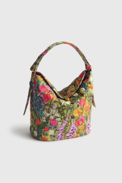 Vera Bradley Quilted Cotton Astoria Shoulder Bag In Meadow Bouquet, Women's At Urban Outfitters