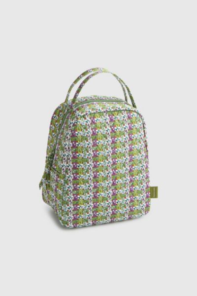Vera Bradley Quilted Cotton Lunch Bag In Ribbon Plaid At Urban Outfitters
