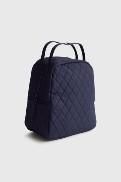 Vera Bradley Quilted Cotton Lunch Bag In Peacoat At Urban Outfitters