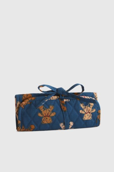 Vera Bradley Quilted Cotton Jewelry Roll