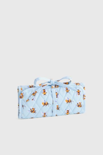Vera Bradley Quilted Cotton Jewelry Roll In Bee's Knees, Women's At Urban Outfitters