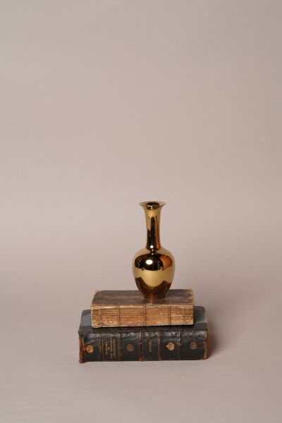 Middle Kingdom Miniature Metallic Lotus Vase