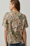 Chevrolet Graphic Camo Print Oversized Tee