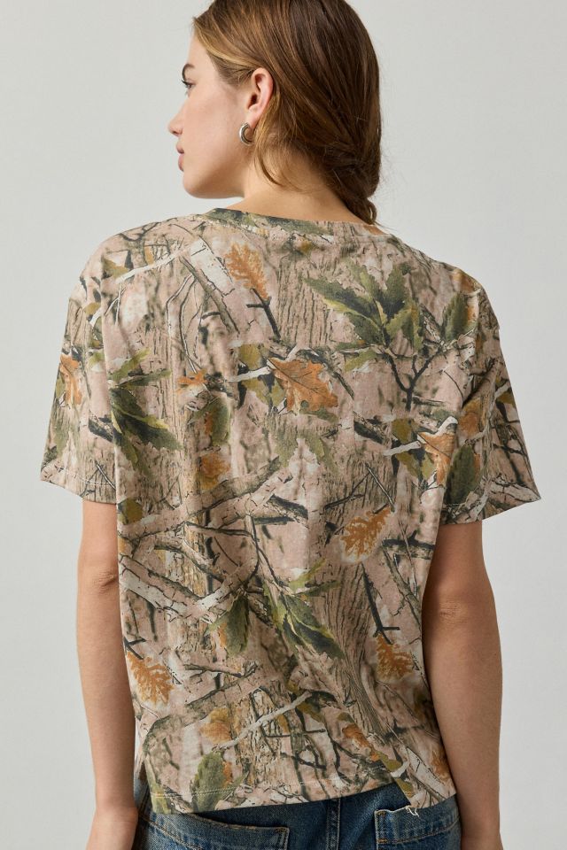 Chevrolet Graphic Camo Print Oversized Tee #3