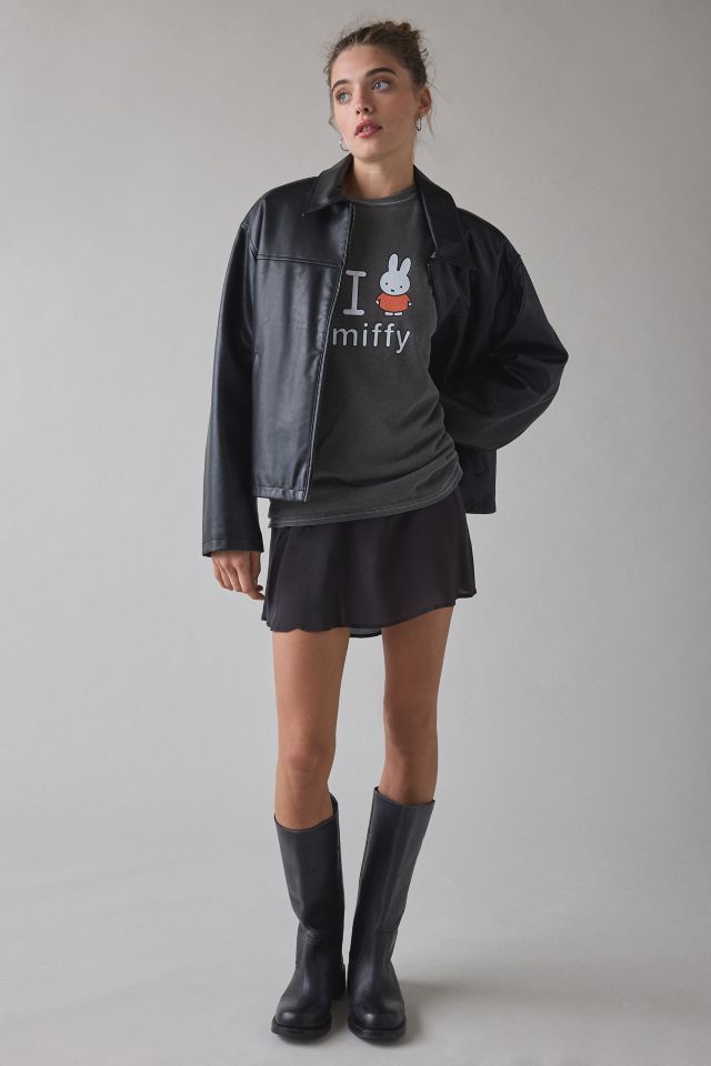 Daisy Street I Heart Miffy Graphic Oversized Tee #2