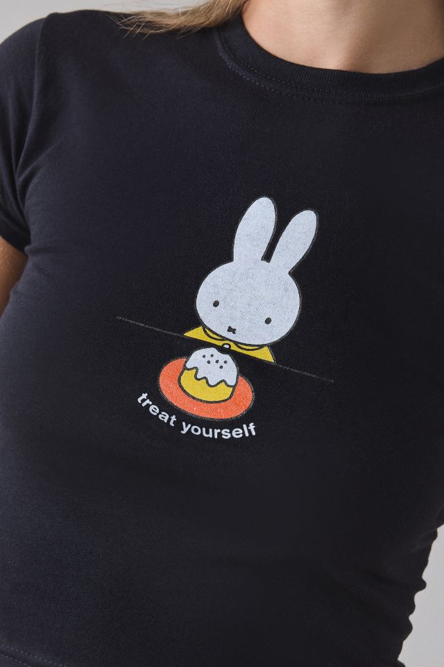 Daisy Street Miffy Treat Yourself Graphic Baby Tee #2
