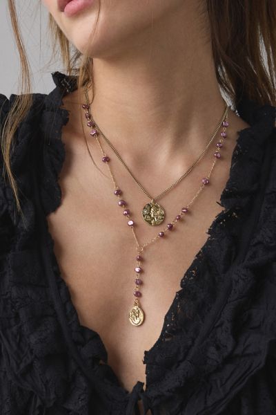 Lana Beaded Chain Layering Necklace Set