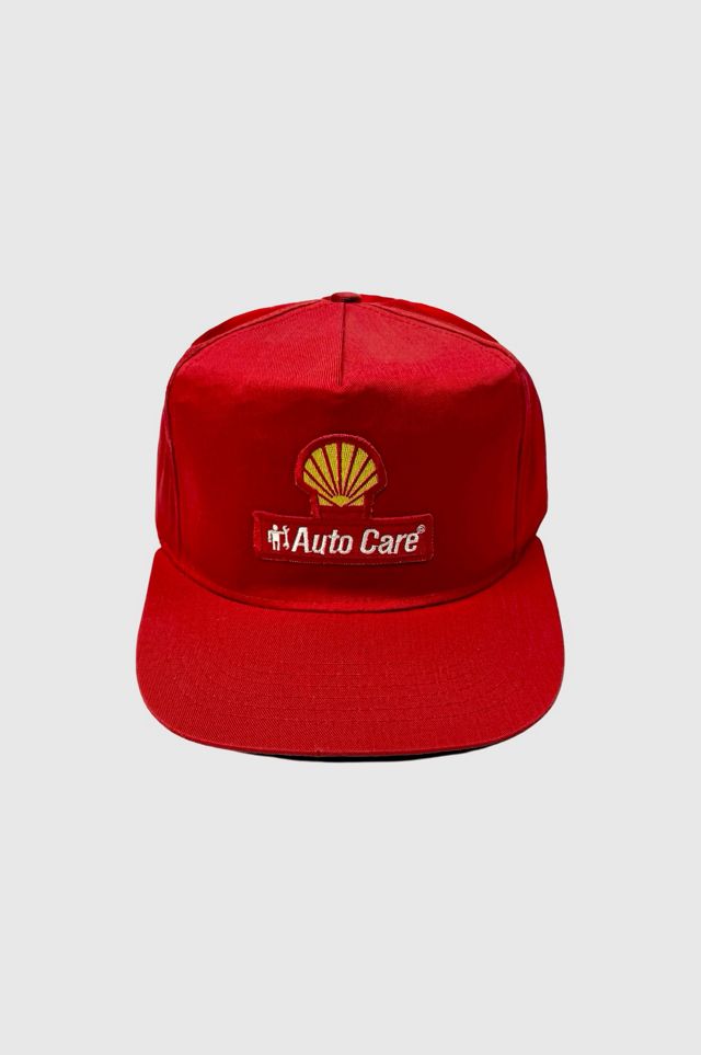 Vintage 1990's Shell Oil Auto Car Sun Faded Trucker Hat | Urban Outfitters
