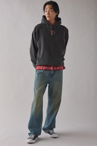 Pontiac Firebird Graphic Washed Hoodie Sweatshirt