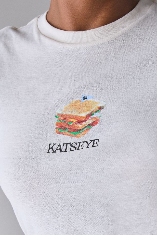 Katseye UO Exclusive Gnarly Sandwich Graphic Short Sleeve Spill The Tee #1