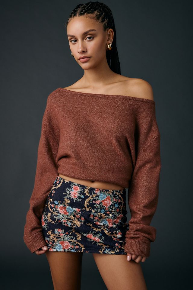 Mini-jupe taille basse Easy As Pie Kimchi Blue #1