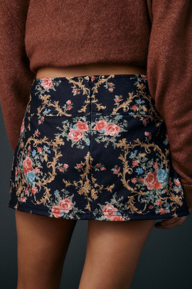 Mini-jupe taille basse Easy As Pie Kimchi Blue #3