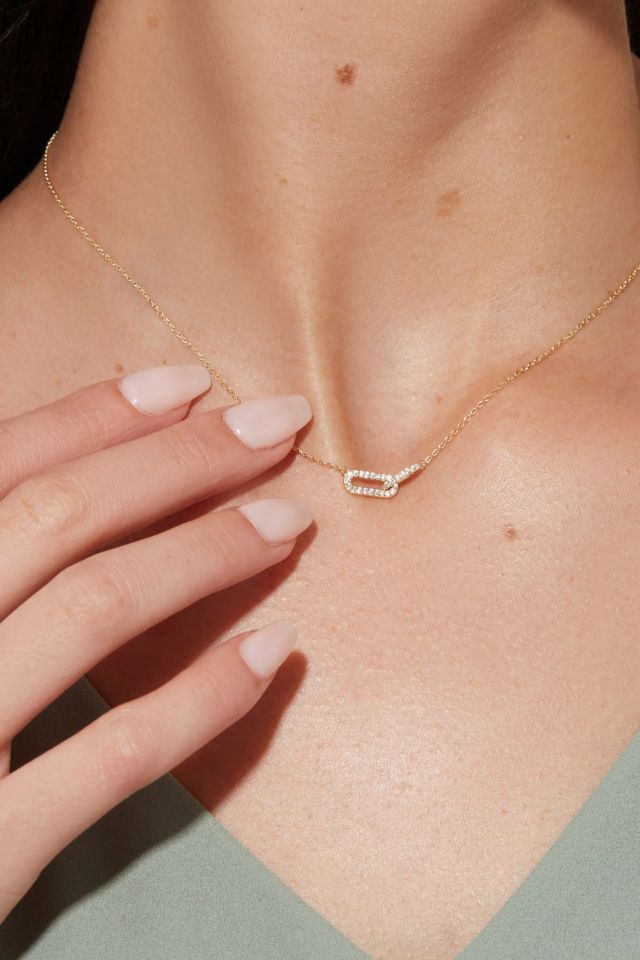 Ana Luisa Loree Chain Link Necklace #1
