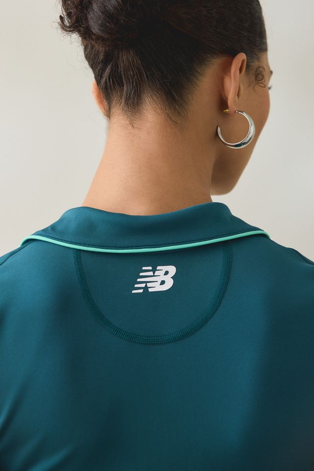 New Balance Tournament Cropped Short Sleeve Polo #4