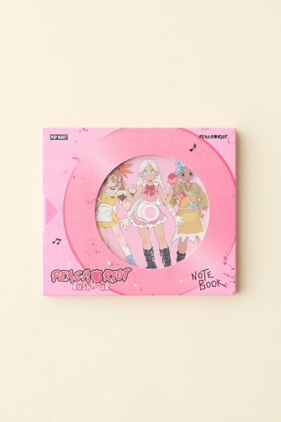 POP MART Peach Riot Rush Hour Series Notebook