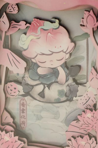 POP MART DIMOO Stories In The Cup Series Blind Box Art Card