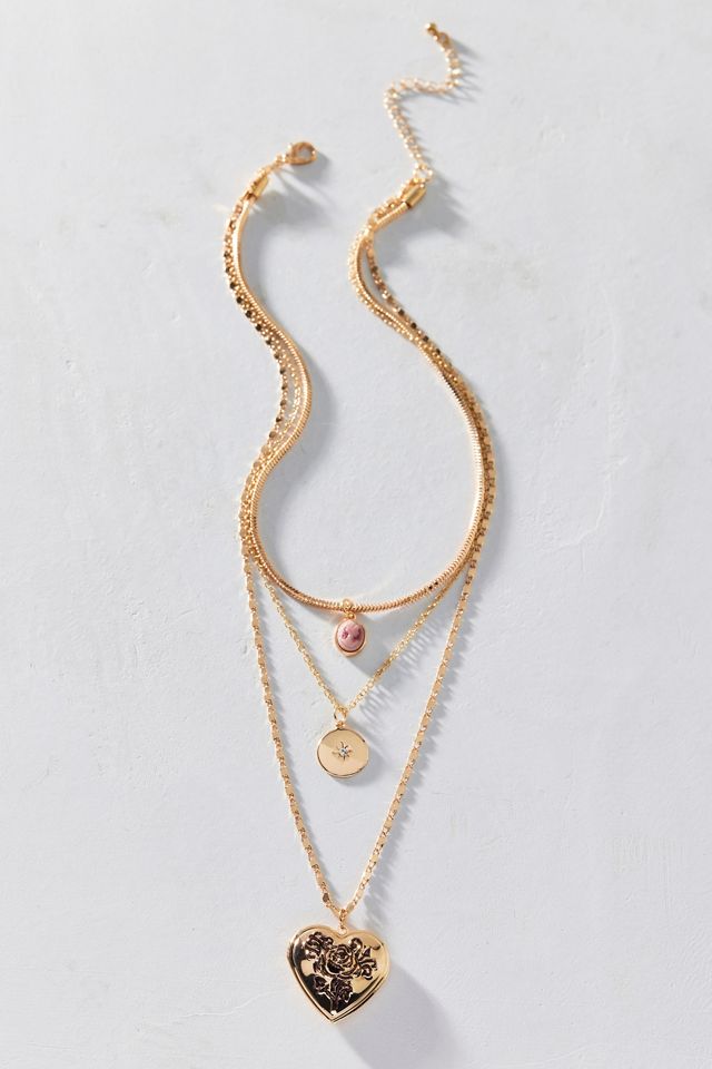 Sabrina Pendant Layered Necklace #1