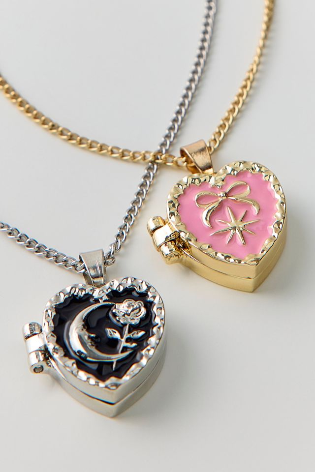 Ophelia Swan BFF Locket Necklace Set #1