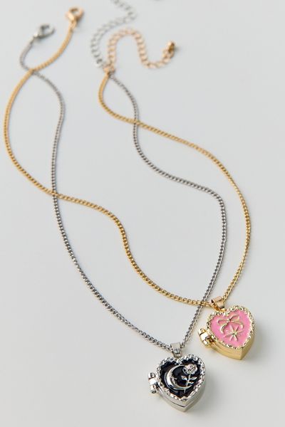 Ophelia BFF Locket Necklaces Set