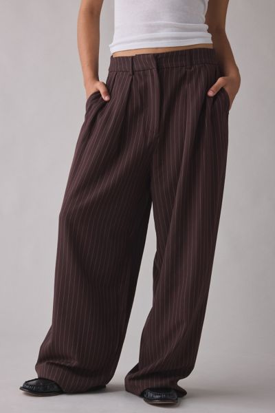 UO Shea Leopard Print Wide Leg Pant | Urban Outfitters
