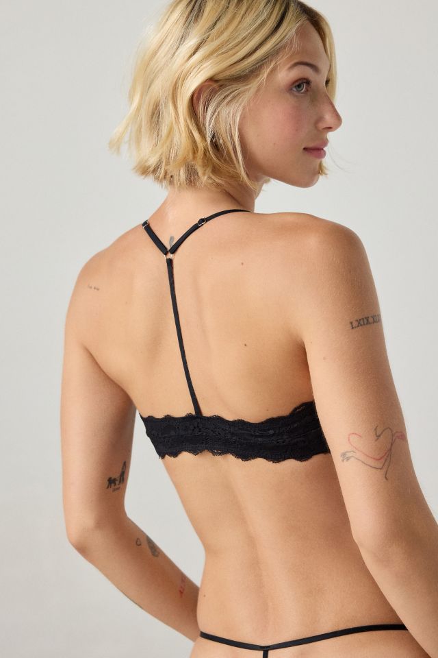 Out From Under After Hours Lace T-Back Bralette #3