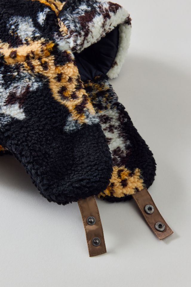 Patterned Fleece Trapper Hat #2