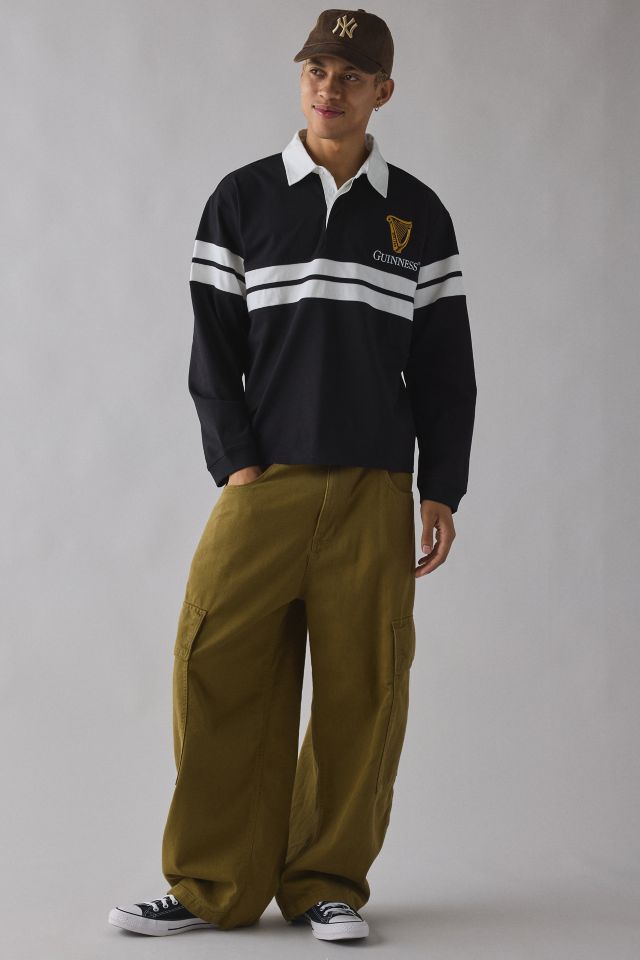 Guinness Embroidered Logo Rugby Shirt #1