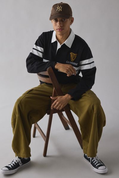 Guinness Embroidered Logo Rugby Shirt