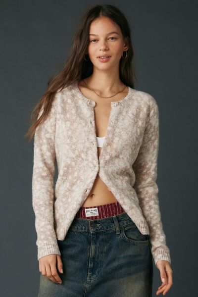 Kimchi Blue Rachel Deer Printed Cardigan