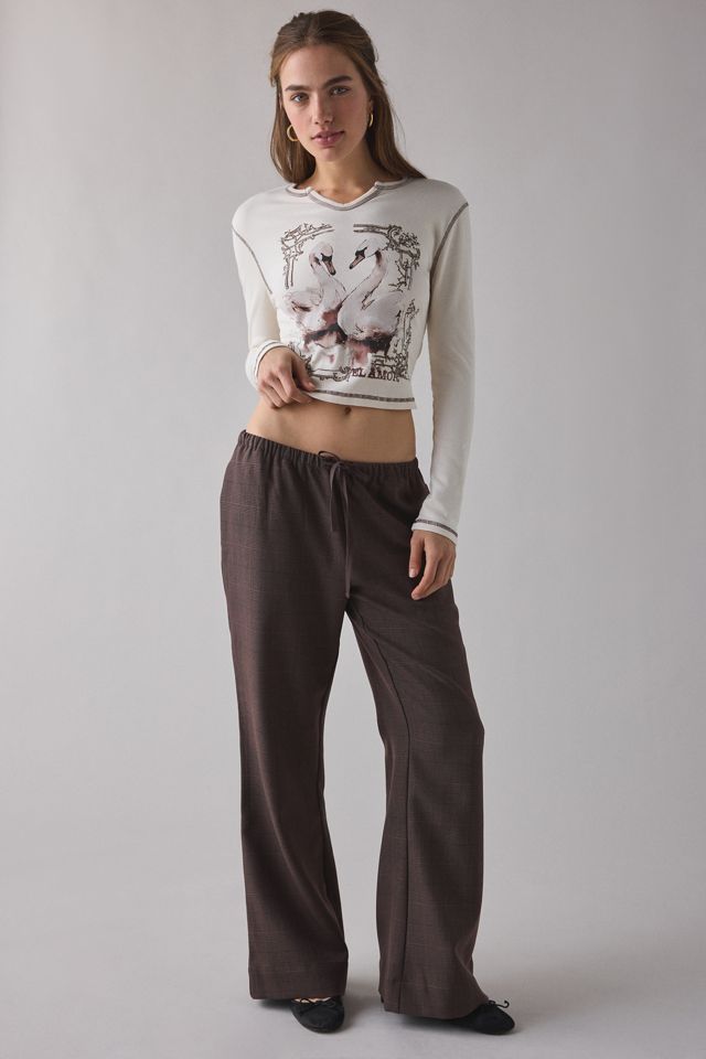 Débardeur à manches longues pour bébé Swan El Amor à encolure en V et graphique #3