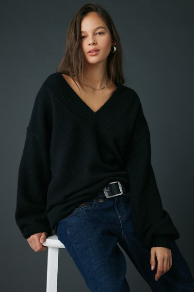 Kimchi Blue Francesca Spliced Off-The-Shoulder Sweater | Urban
