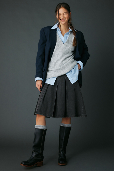 Kimchi Blue Rachel V-Neck Oversized Tunic Sweater