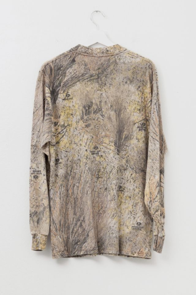 Vintage 1990s Brush Camouflage Long Sleeve Pocket T-Shirt #2