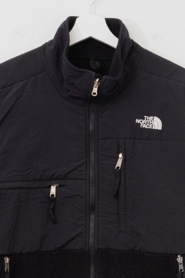 Vintage 1990s The North Face Full Zipper Black Technical Fleece Jacket #1