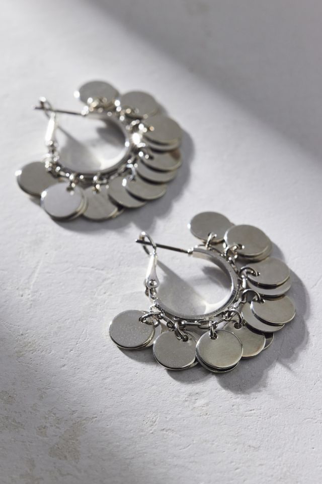 Emilia Coin Hoop Earring #2