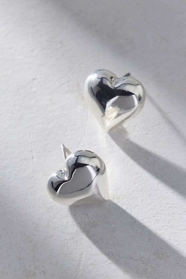 Puffy Heart Earring #1