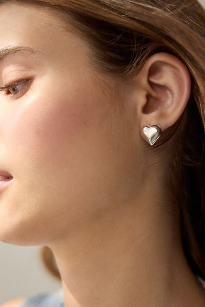 Puffy Heart Earring