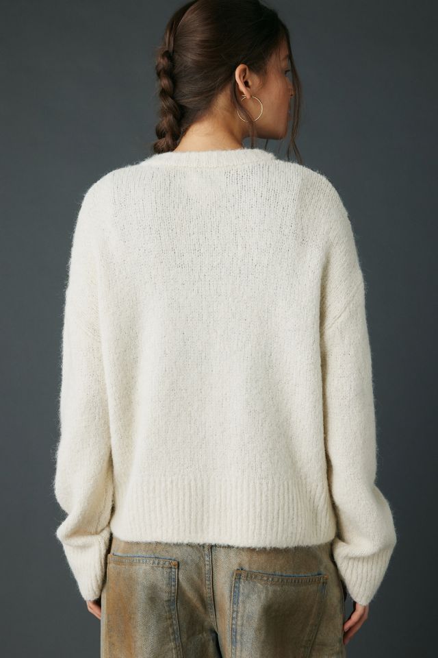 BDG Becca Cottage Printed Brushed Knit Oversized Cardigan #3