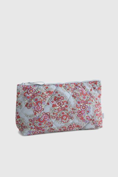 Vera Bradley Quilted Nylon Large Pouch In Paisley Bouquet, Women's At Urban Outfitters