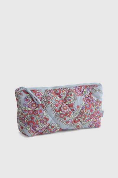Vera Bradley Quilted Nylon Medium Pouch In Paisley Bouquet, Women's At Urban Outfitters