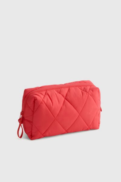 Vera Bradley Quilted Nylon Makeup Bag In Cayenne At Urban Outfitters