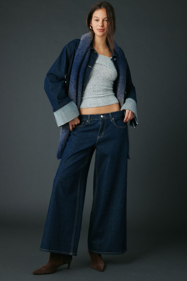 Kimchi Blue Andie Asymmetric Foldover Off-The-Shoulder Sweater #2