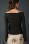 Kimchi Blue Andie Asymmetric Foldover Off-The-Shoulder Sweater