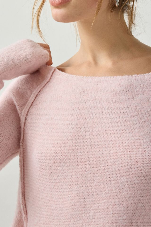 BDG Angel Boatneck Fit-And-Flare Tunic Sweater #2