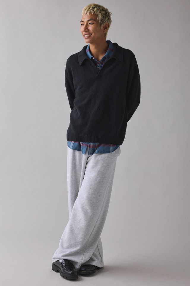 BODHI ボーディcashmere polo black UO Bodhi Polo Sweater | Urban Outfitters