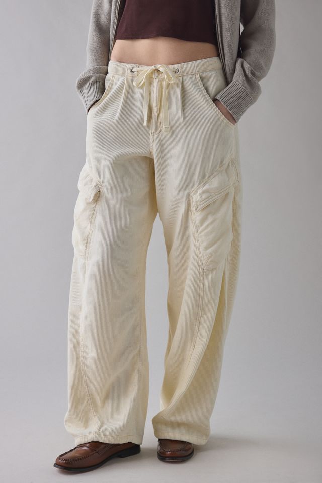 Pantalon cargo BDG Station Cocoon en velours côtelé à jambe ample en forme de baril #1