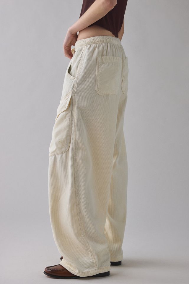 Pantalon cargo BDG Station Cocoon en velours côtelé à jambe ample en forme de baril #3