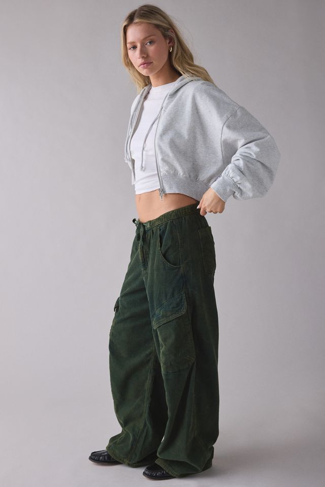 BDG Station Cocoon Corduroy Baggy Barrel Leg Cargo Pant #3