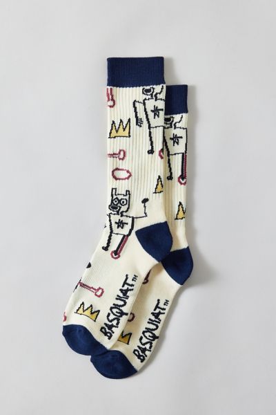 Basquiat King Crew Sock