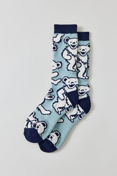 Grateful Dead Dancing Bear Crew Socks